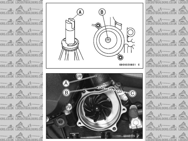 ZX10R water pump